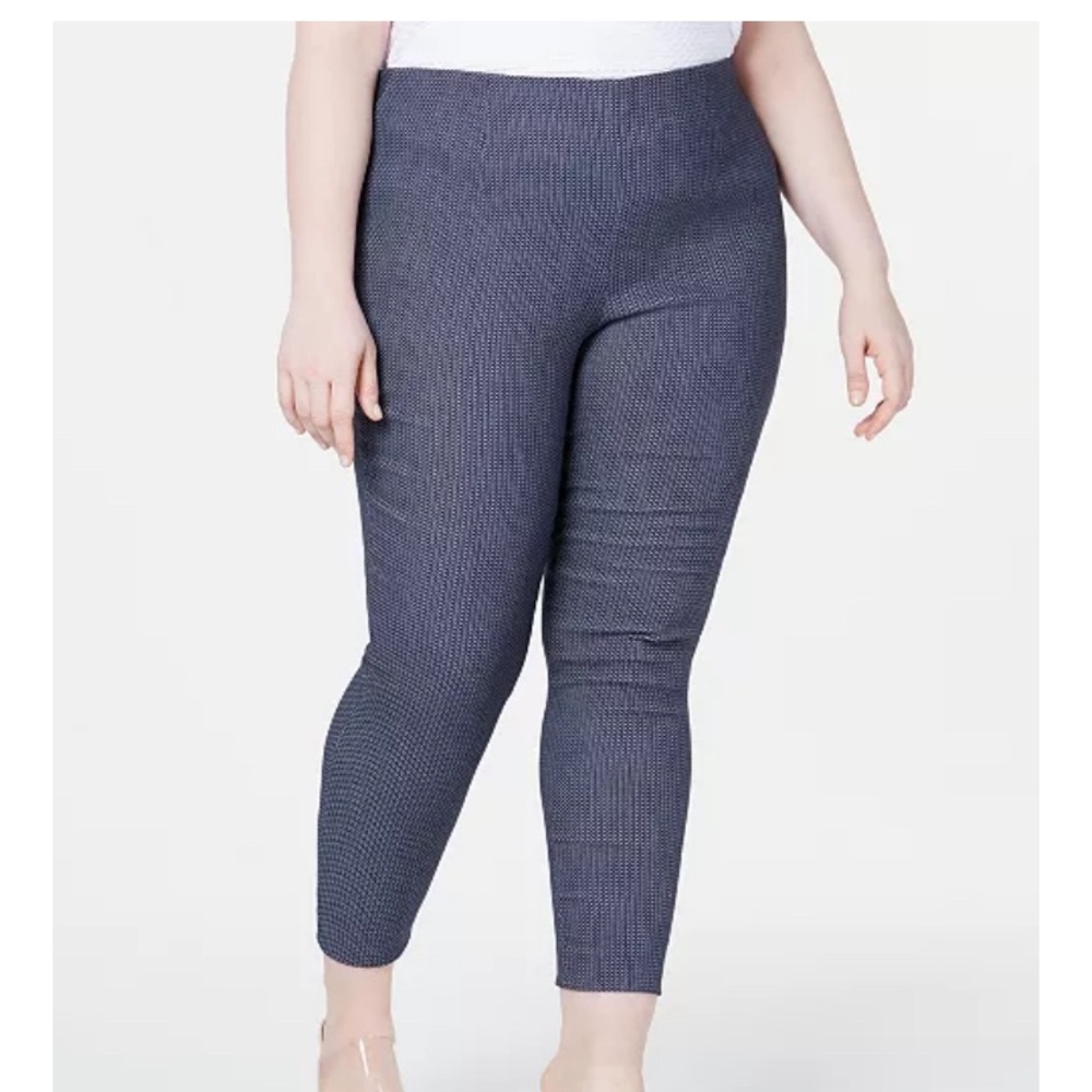 Women's Blue Checkered Pants
